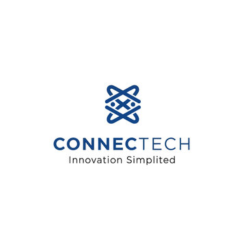Connect Tech Logo Innovation Simplified Design.