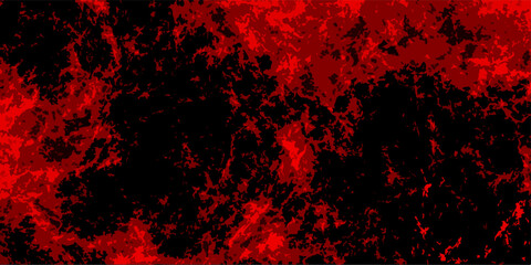Red marble with rusty texture wall for decoration old red background texture. Red grunge powder explosion cloud on black background. Abstract fire flame red fantasy grunge texture background.