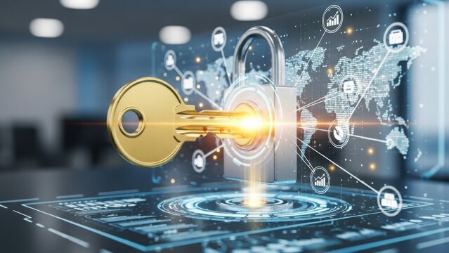 Global digital security unlocking
