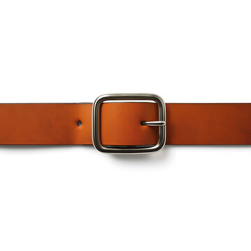 Pure lather belt with metal buckle high quality leather accessory