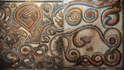Obraz premium Intricate mosaic tilework