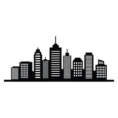 Obraz premium city skyline vector