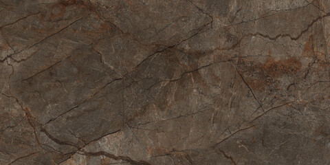 Dark brown marble texture background. An elegant natural stone surface with veins for luxury interior design, walls, and flooring.