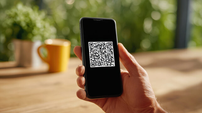 Digital literacy intelligence science imagination future smartphone screen qr code scan calm digital literacy intelligence science imagination - Powered by Adobe