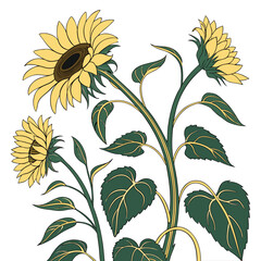 vector flowers image free download.