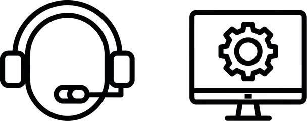 Customer support and computer setting