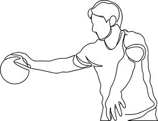 Simple Man With A Ball