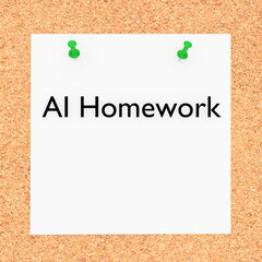 AI Homework concept