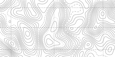 Abstract topographic map illustration featuring swirling contour lines on a white background creating an intriguing visual texture