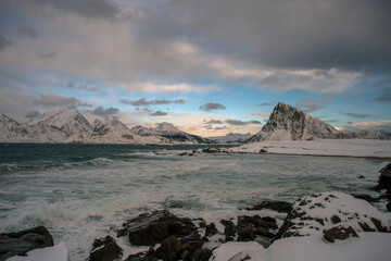 sunrise over the mountains
