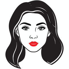  vector girl image free download 