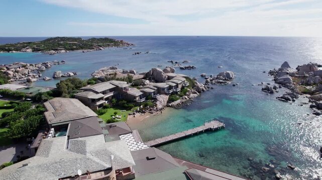 Corse ile de Cavallo Drone