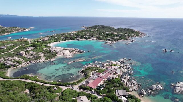 Corse ile de Cavallo Drone