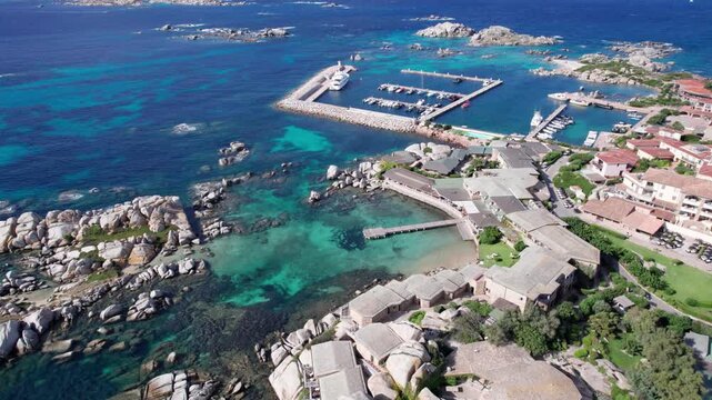 Corse ile de Cavallo Drone