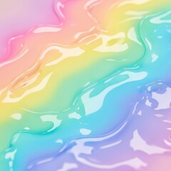 Abstract colorful liquid swirls vibrant rainbow gradient background texture