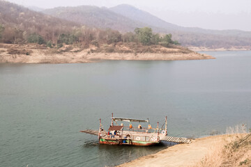 Small ferry service on the lake.