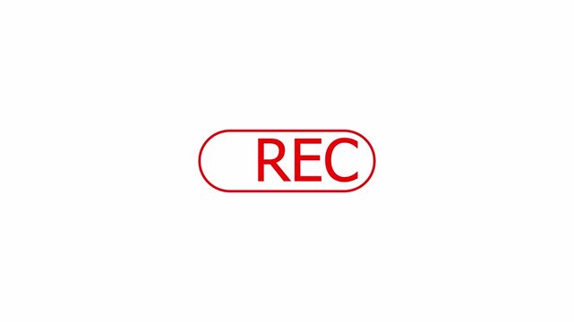 screen recorder, recording overlay frame, camera streaming recorder, footage, Video recording sign on a transparent background, Rec live icons of recording buttons in 4k.