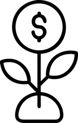 Fototapeta premium profit, profit icon, money icon, finance icon, growth icon, investment icon, wallet icon, income icon, savings icon, 