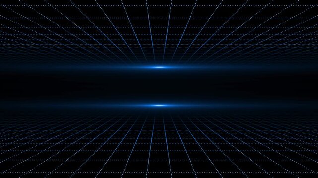 royal blue color grid pattern modern design loopable seamless black grid background 