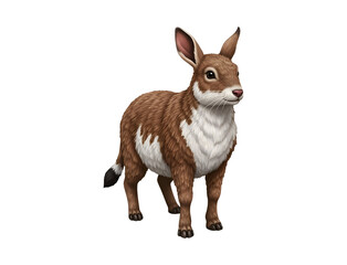 Goat Farm Animal Illustration