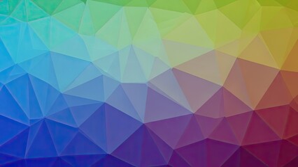 Obraz premium Abstract colorful geometric low poly background for creative concepts