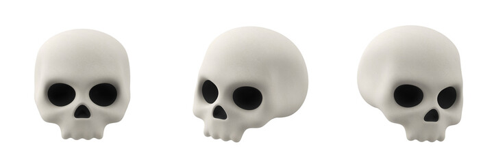 Obraz premium 3D Skull Illustration