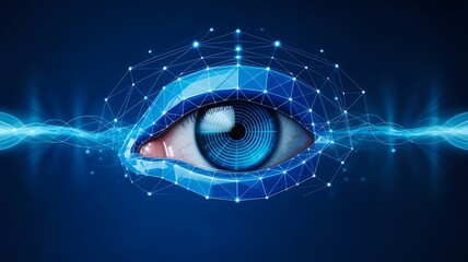 Advanced digital eye biometric security and vision technology
