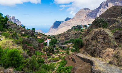 Remote Mountain Valley of Alto Mira, Santo Ant&atilde;o
