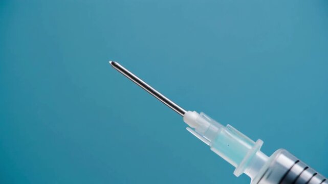 Firefly &ldquo;Extreme macro shot of dental syringe needle, laser-sharp tip, micro bevel edges visible, so