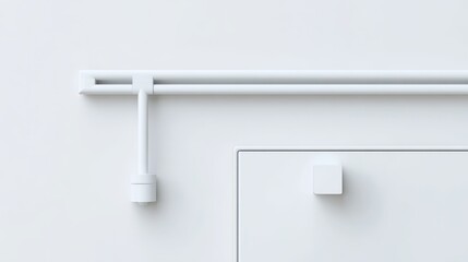 trend. Minimal white abstract background featuring industrial design elements and gradient lighting for a modern aesthetic. travel magazines.
