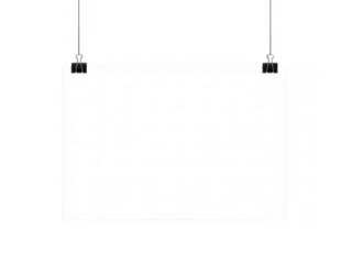 Symmetrical hanging light bulbs in minimalist setting