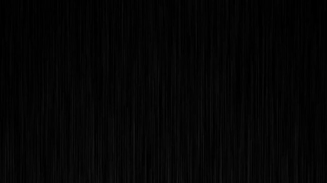 Heavy rain fall on black background. Realistic heavy rain animation in real time. It feels like the sky is angry and will wash everything away with rain. Heavy rain drop in rainy season seamless loop.