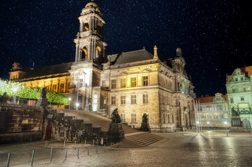Fototapeta premium Dresden is the capital of the state of Saxony, in eastern Germany.