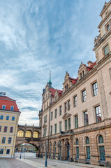 Obraz premium Dresden is the capital of the state of Saxony, in eastern Germany.
