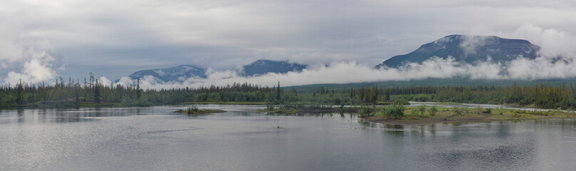 A lake on the Putorana Plateau.