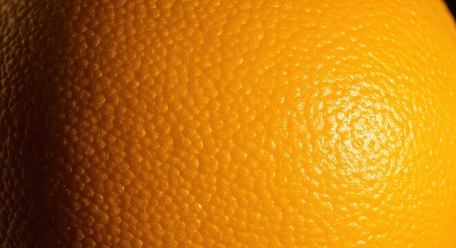 The vibrant, sun-drenched texture of golden fruit skin, signifying peak maturity and natural change under warm illumination, sweet, cycle, smooth