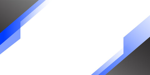 White and blue geometric speed for business presentation abstract background. Vector illustration