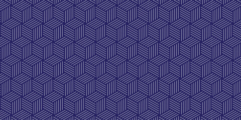 Futuristic minimal honeycomb mosaic gray background. Modern hexagon seamless vector pattern. Seamless pattern with hexagon fabric geometric pattern. Abstract ornament diamond tile design.