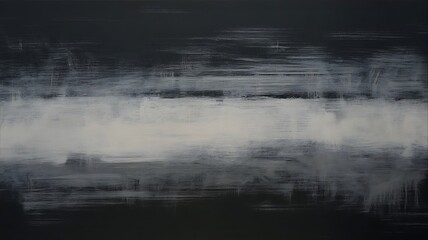 Abstract horizontal wavy lines with soft light gradient effect