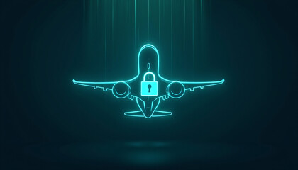 Defense sector security visualization illustration