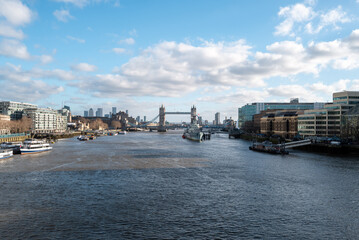 London, United Kingdom - December 24 2025 - "Lovely city centre of London in winter"