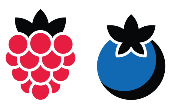 A graphic design featuring the logos of Raspberry Pi and Arduino
