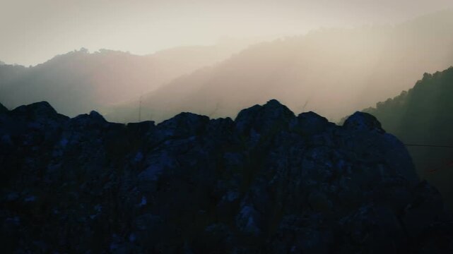 Suspended between sky and land, the dawn awakens a moment of focus and freedom