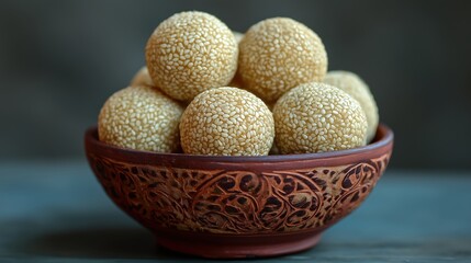 Til laddu sesame sweets for Makar Sankranti festival