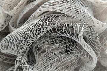 Grey Abstract Bath Sponge