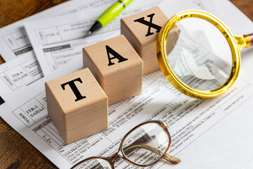 Indian Income tax return. The word 