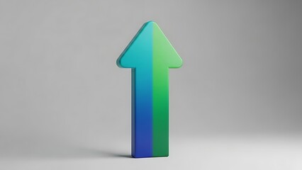 blue arrows on white background