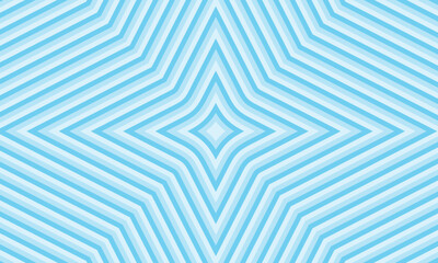 Concentric Blue Diamond Abstract Background