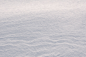 Natural snow texture. Winter background