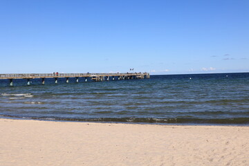 Fototapeta premium Blick auf die Ostsee bei Boltenhagen in Mecklenburg-Vorpommern 